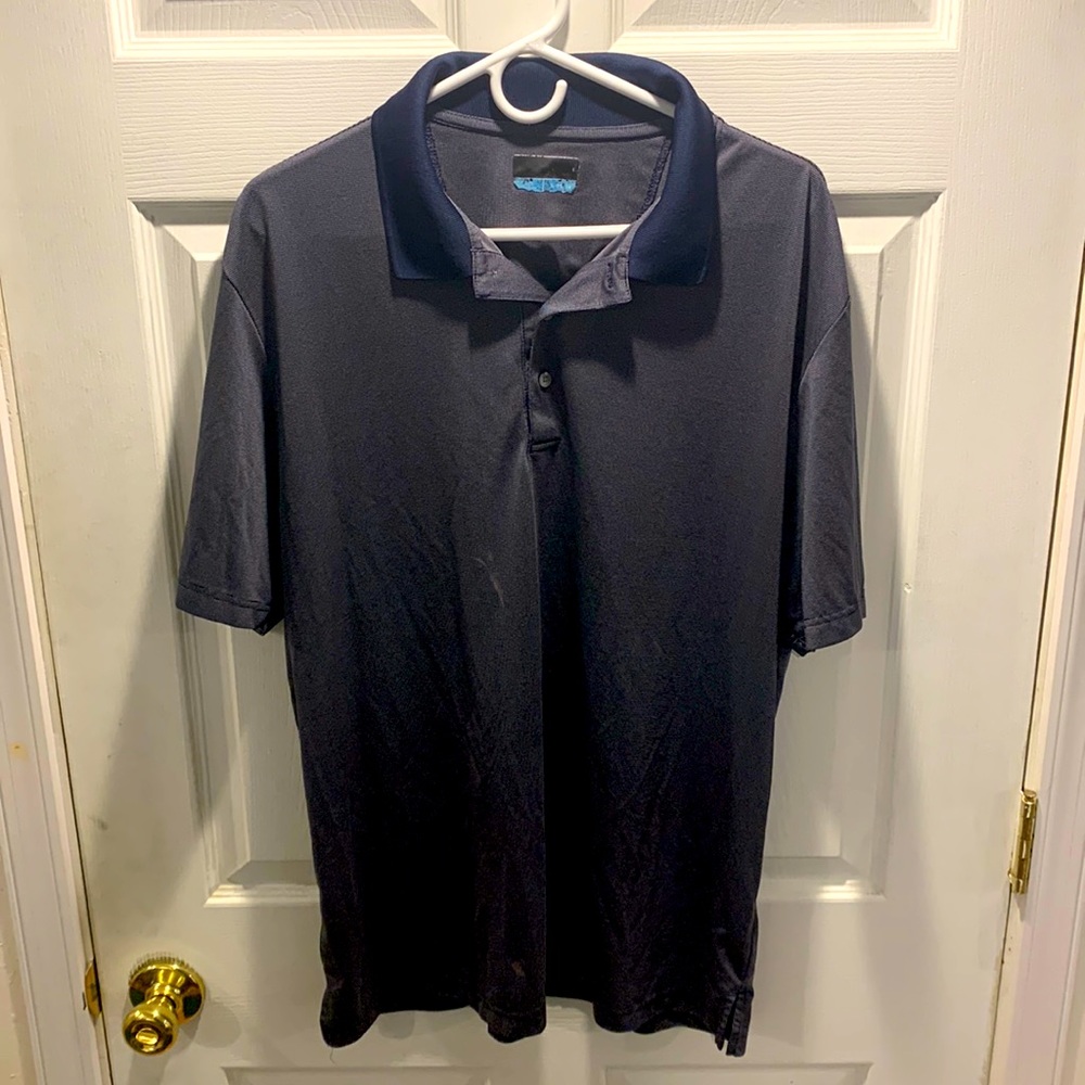 PGA Tour polo dark blue